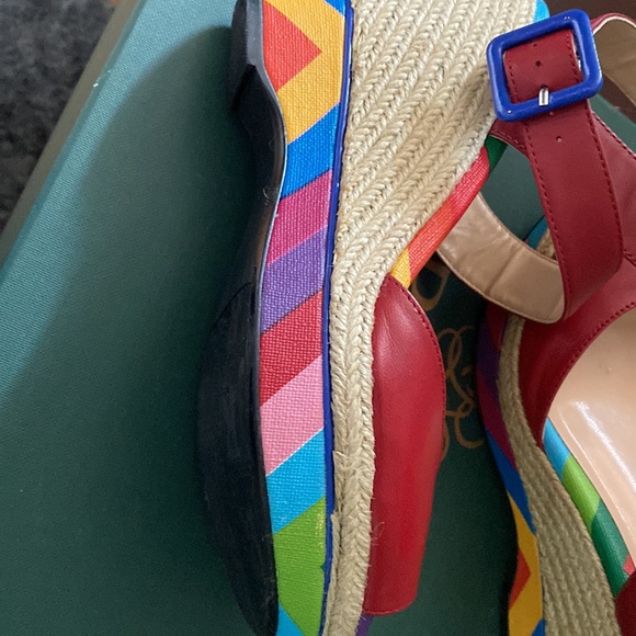 J.Renee espadrilles in fun summer colors!  Ladies size 7 M. - Picture 5 of 7